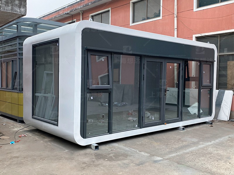 特色蘋果艙可移動房屋鋼架結構成品辦公室日常使用可住人